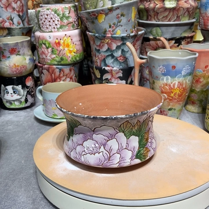 景德镇艺术手绘作品