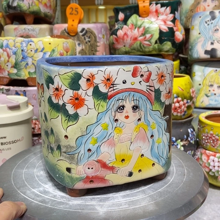 景德镇艺术手绘作品