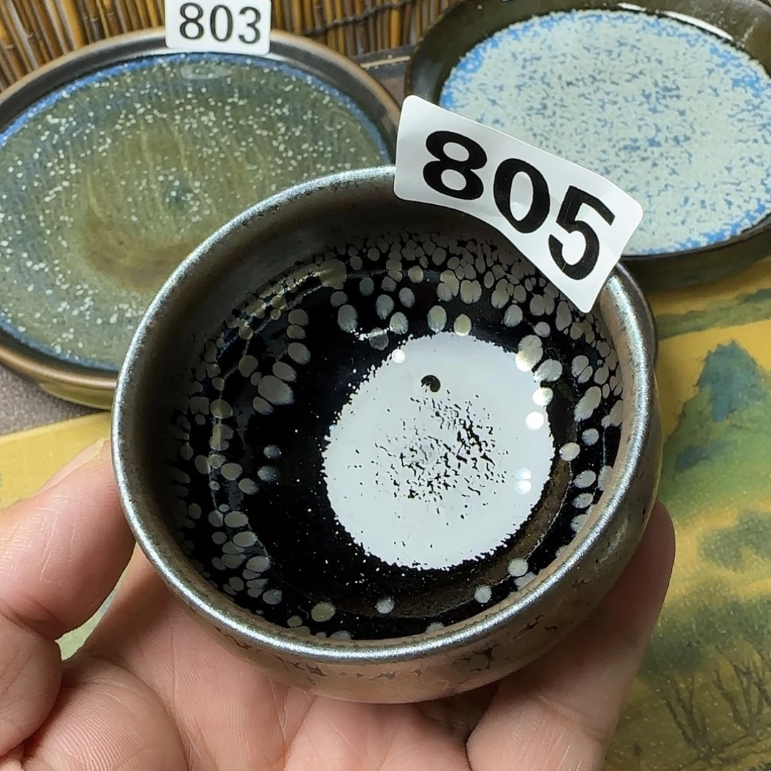 茶盏建盏杯主人杯龙窑柴烧