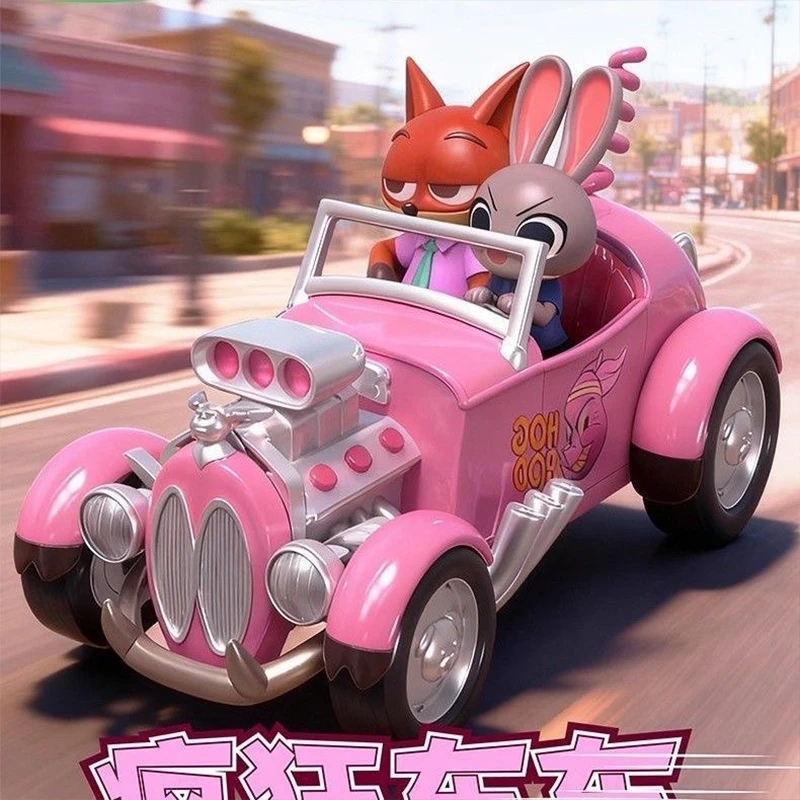 疯狂动物城2车车系列盲盒手办摆件玩具周边zootopia迪士尼Disney