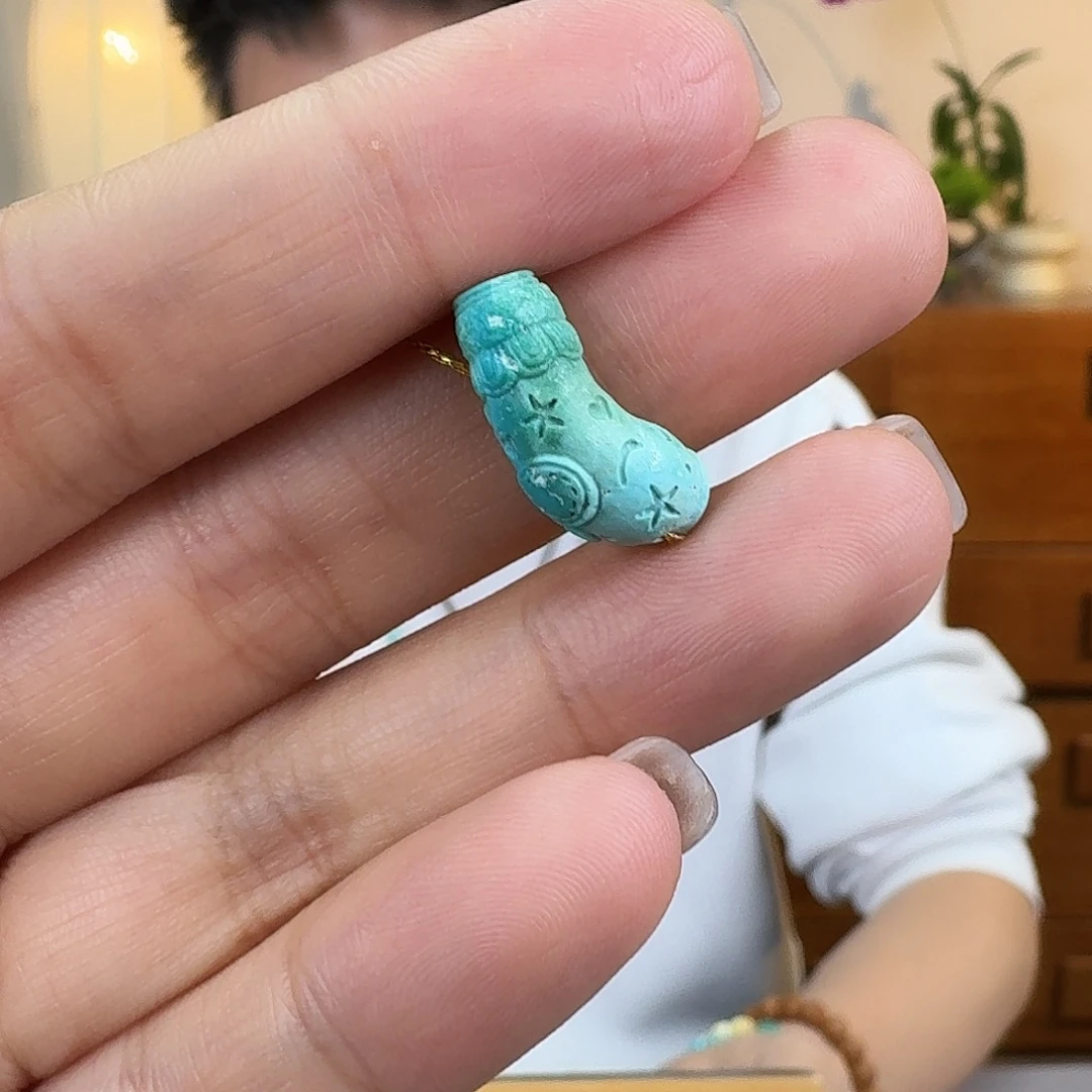 绿松石未镶嵌珠宝半成品