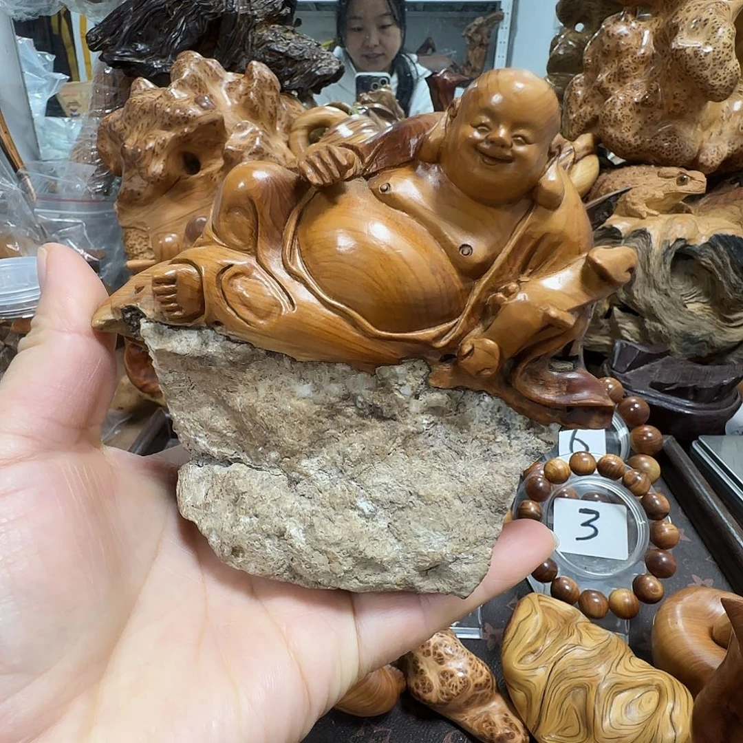 柏木（崖柏）太行崖柏黑油抱石乐乐