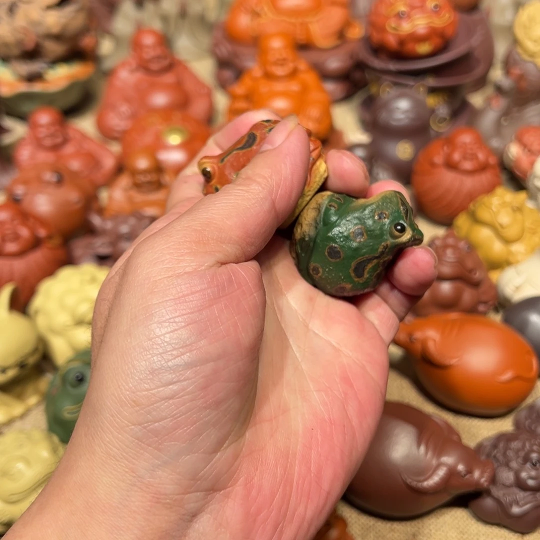 紫砂茶宠旧*色紫砂茶宠