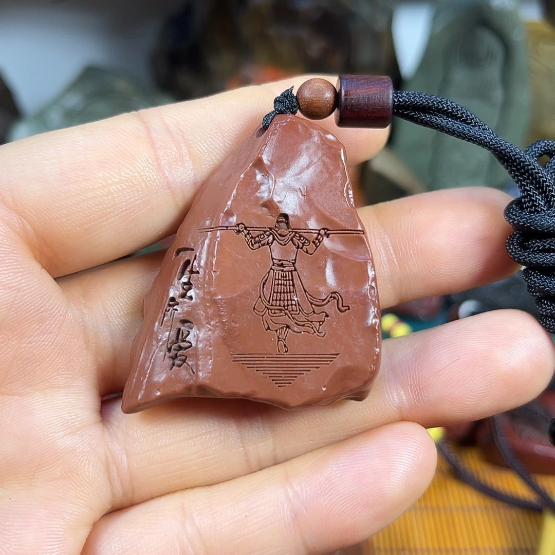 新疆戈壁石原石雕刻88