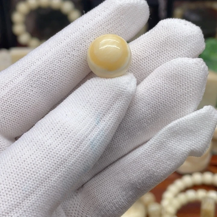 陶瓷老油根一颗15.3珠