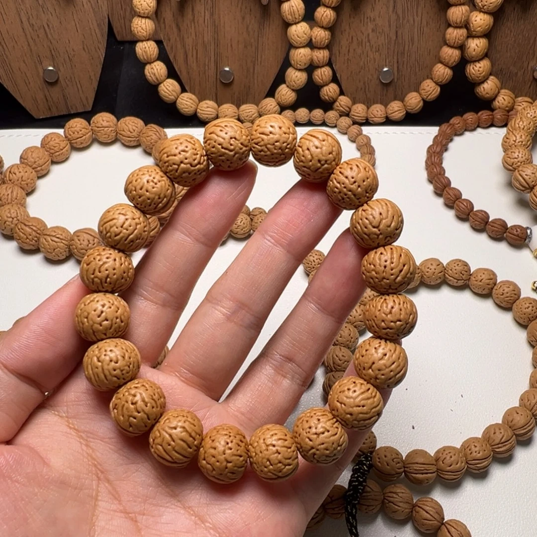 酸***粉手串/手链核桃13大➕金丹桃核手串全品