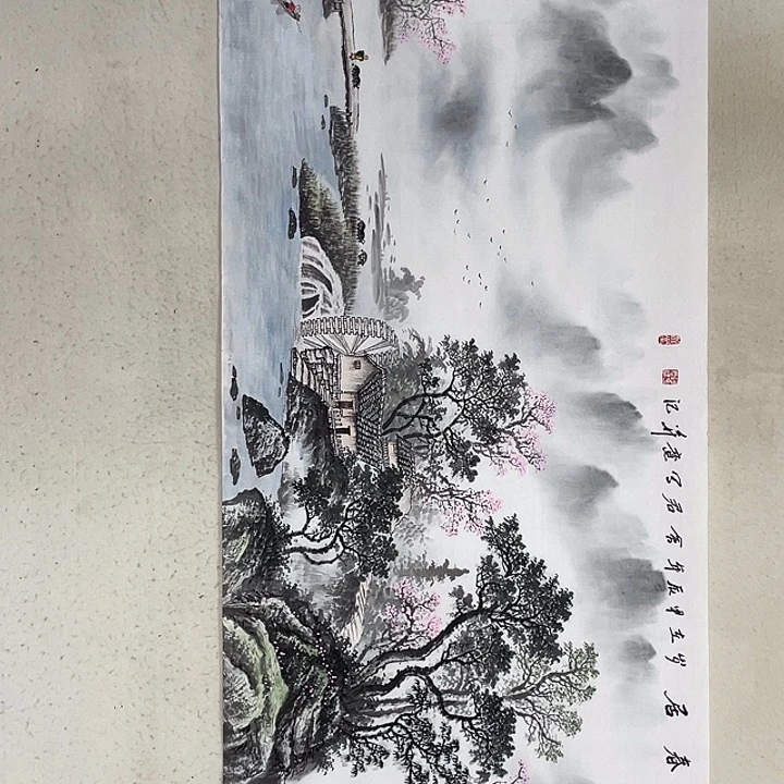 国画国画作品集的故事