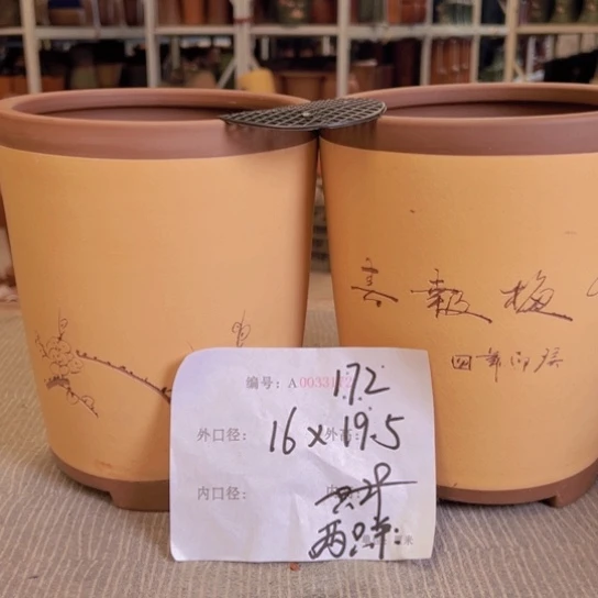 紫砂花盆紫紫砂盆
