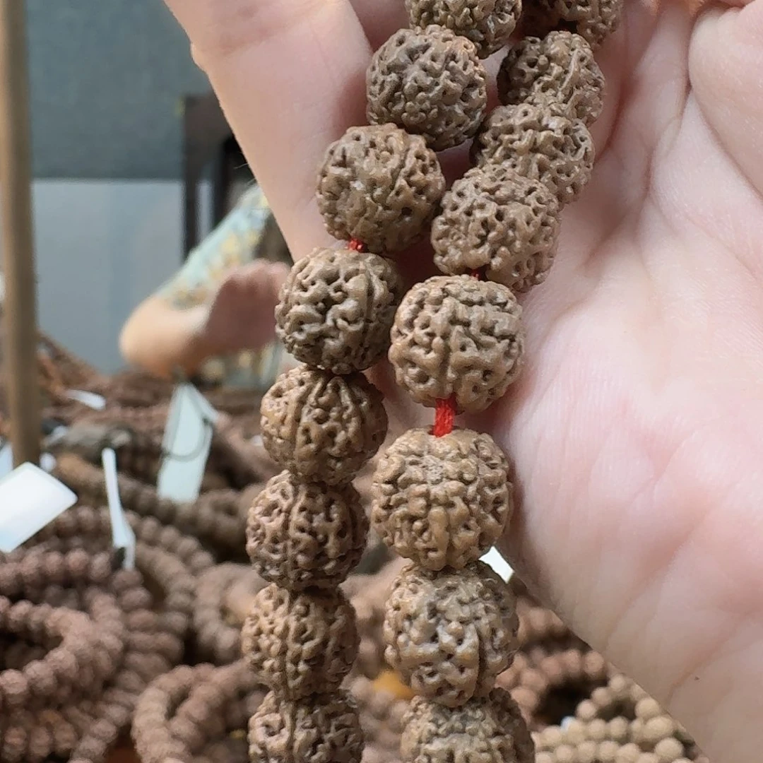 我***⊙吊坠金刚菩提高桩野龙黄金甲手持