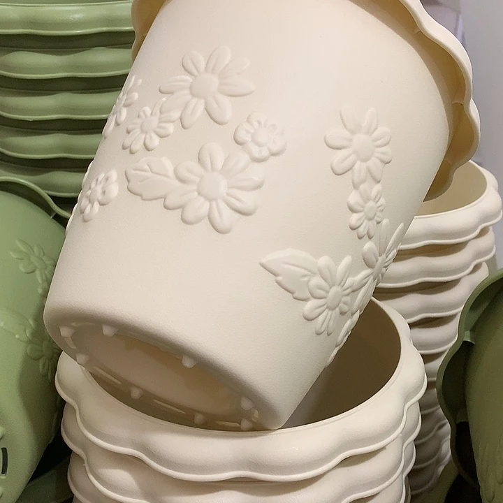 浮雕口18高17米白3个无托