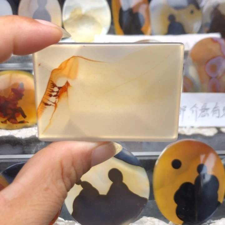 合金玛瑙/玉髓珠宝奇石98