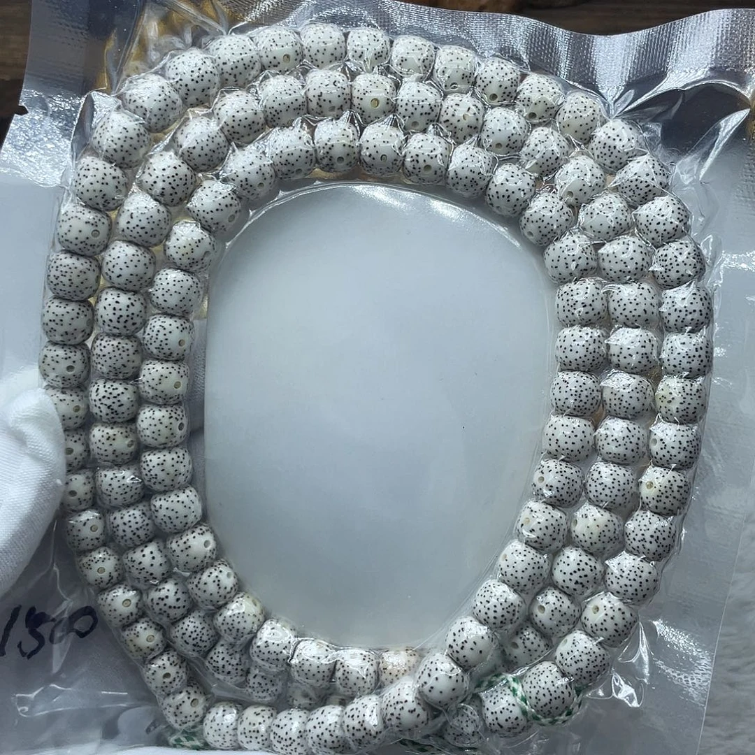 星月菩提手串原生态9✖️8侧留白针尖星108长串