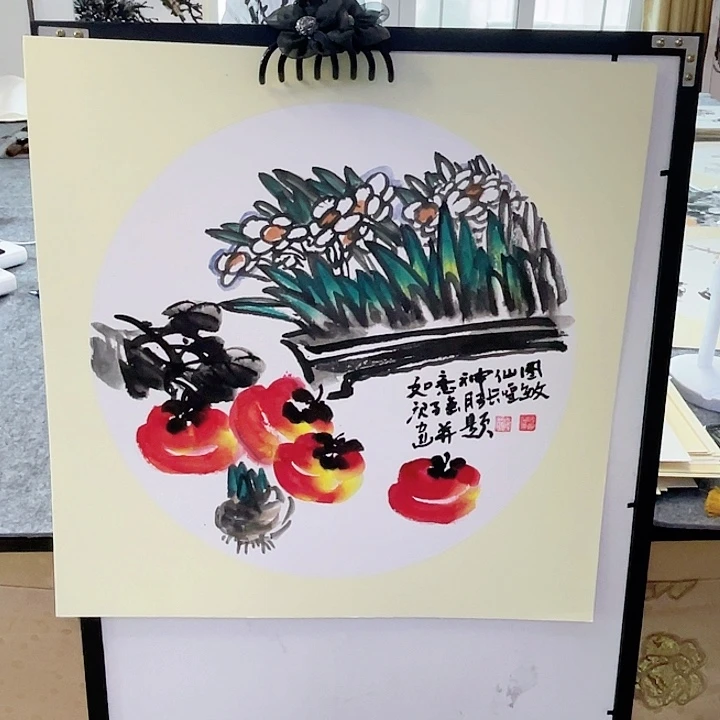 国画张圣敏先生纯手绘作品