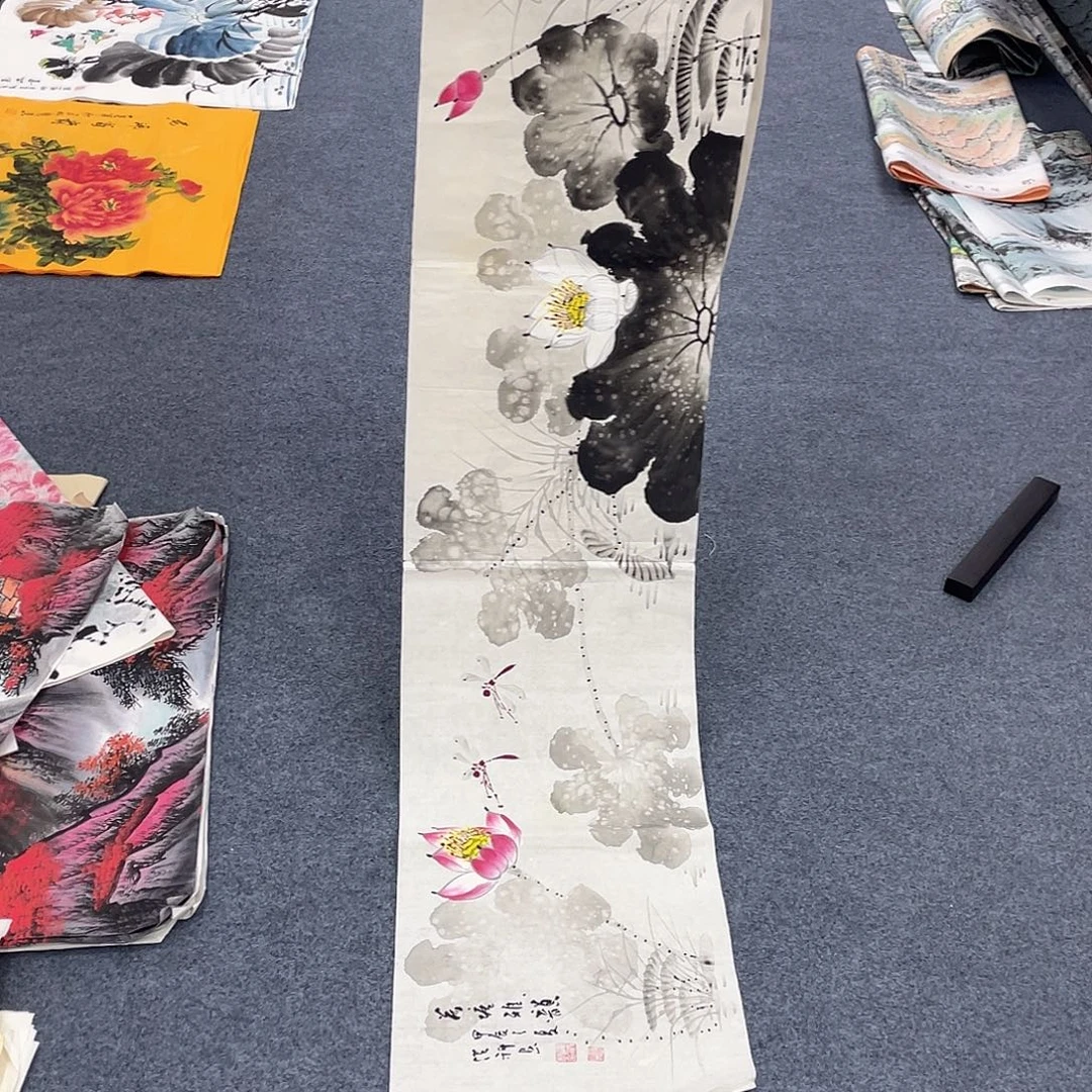 国画作品小姐姐放漏…