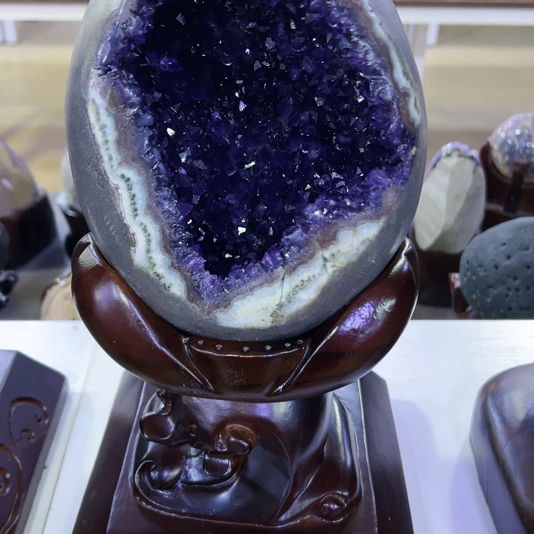 紫晶未镶嵌大型摆件（非配饰）