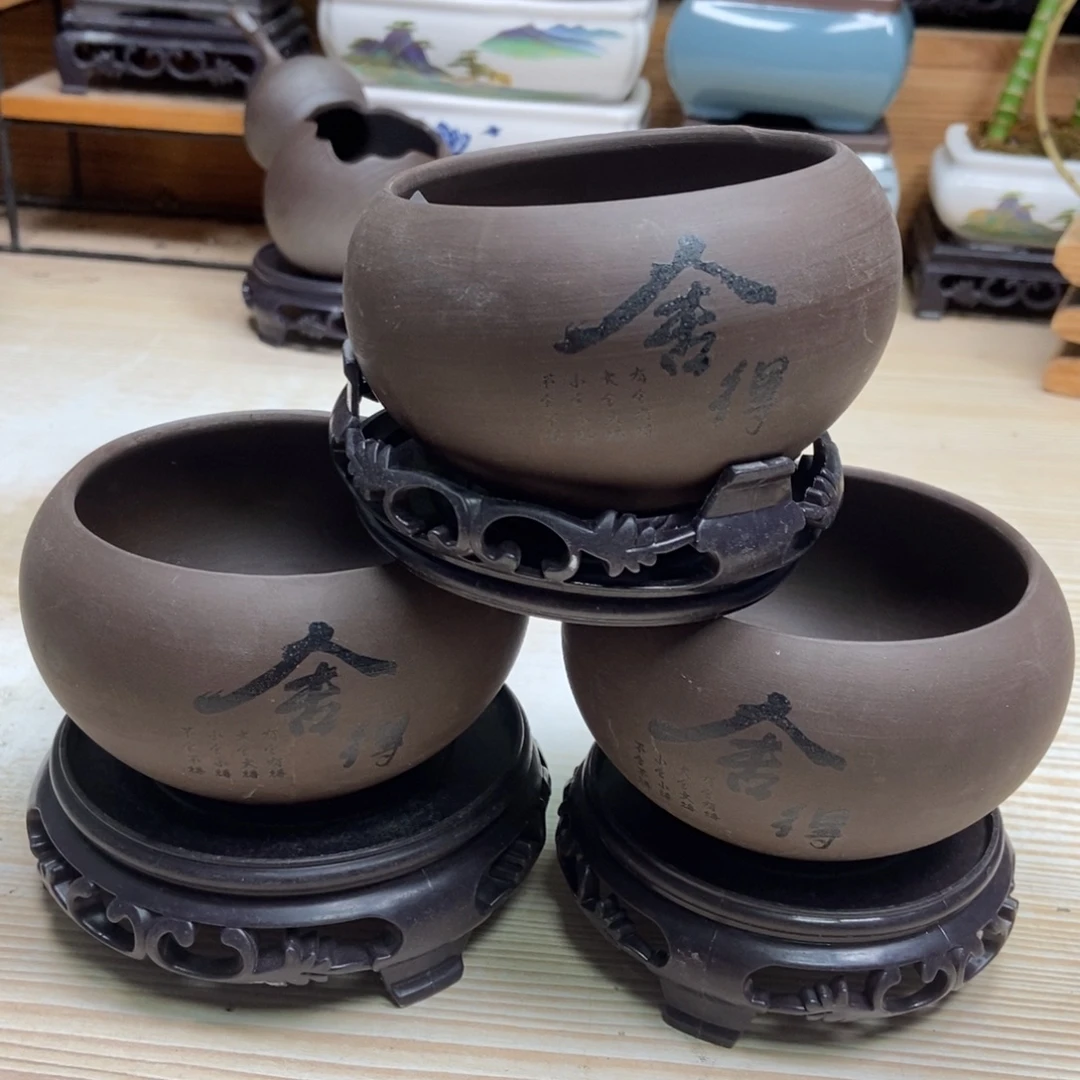 瓷片陶瓷花盆陶瓷艺术