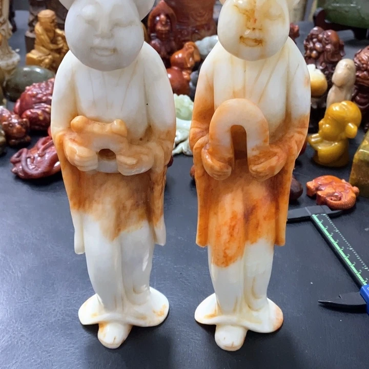 白玉菩提吊坠淳**货摆件