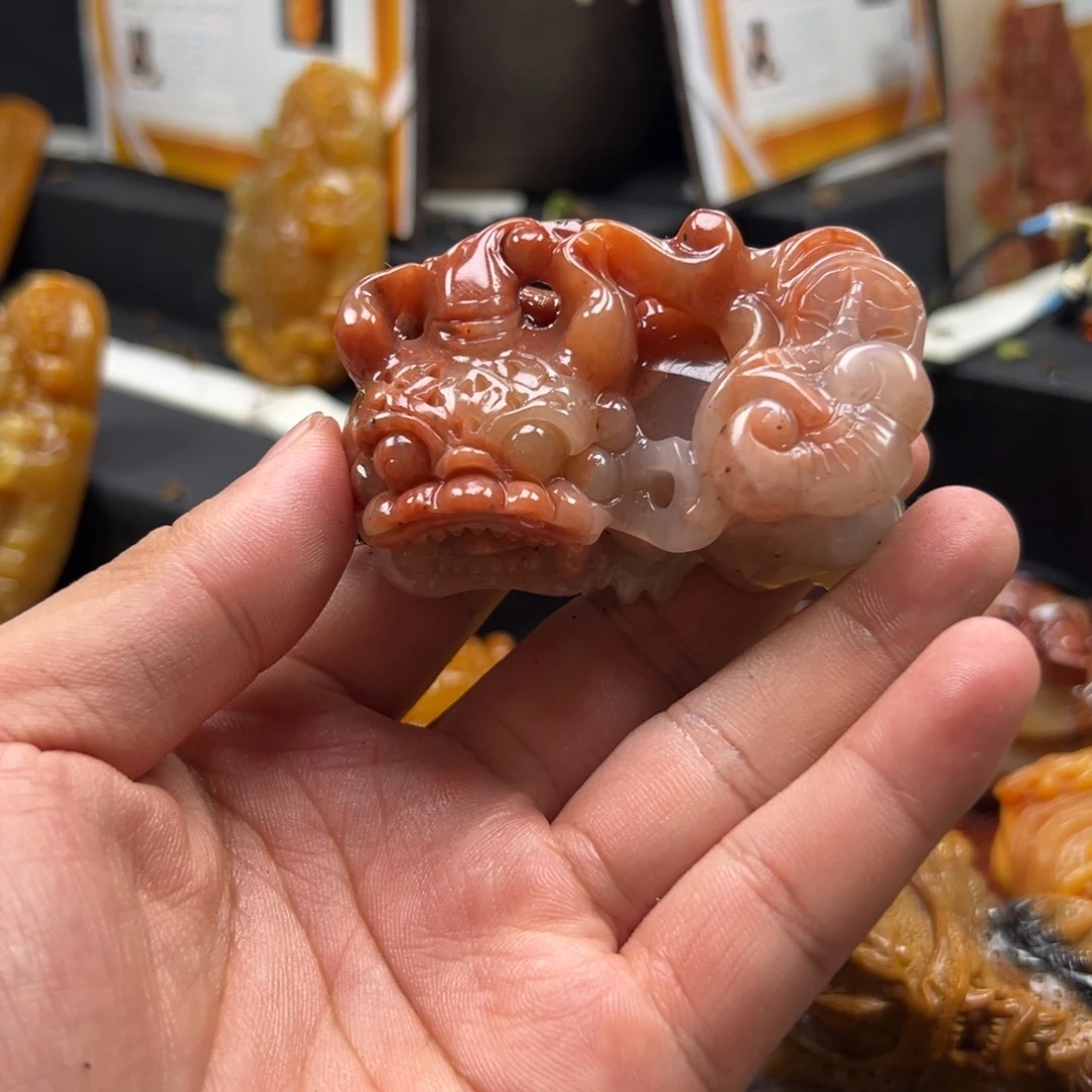 石英质玉（黄龙玉）未镶嵌多样性发货，发其一
