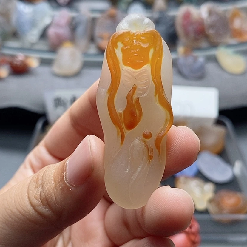【闪购商品】未镶嵌吊坠定制玛瑙