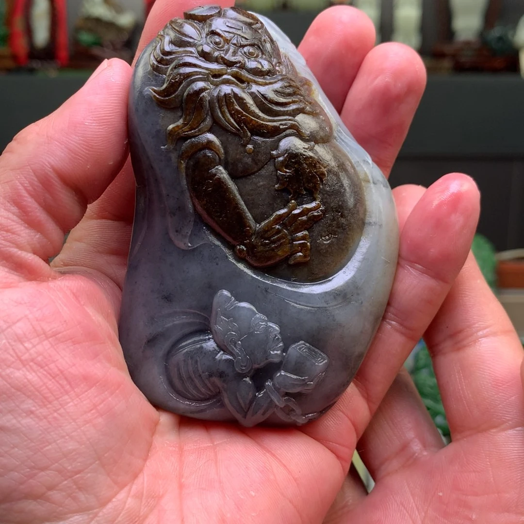 和田玉挂件未镶嵌