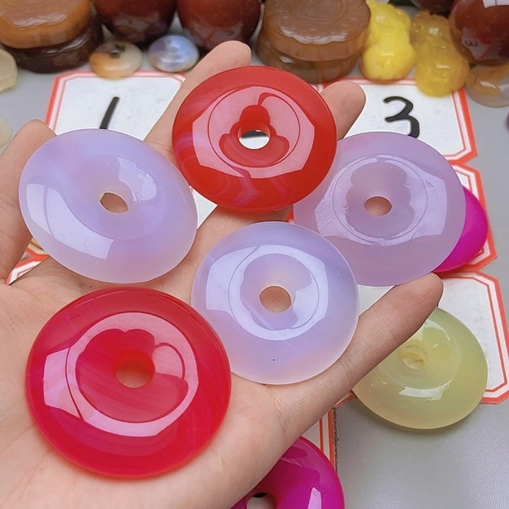 【闪购商品】玛瑙/玉髓未镶嵌珠宝半成品普*甫