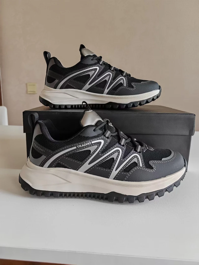 25夏季新款休闲时尚百搭透气清凉男鞋网面轻便舒适