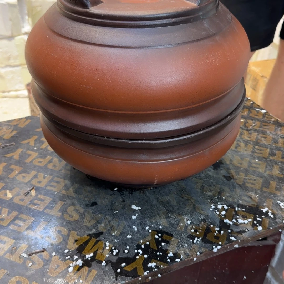 紫砂花盆口径25.11口径