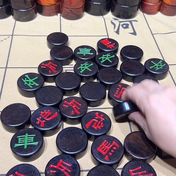 木紫光檀4.5将军体红绿