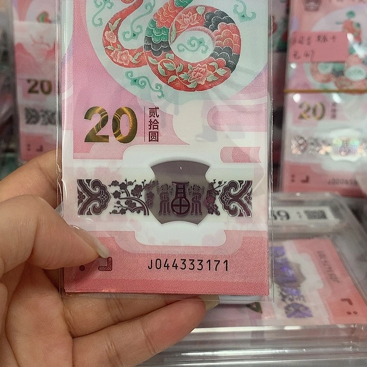 蛇钞标十（带333豹子身）