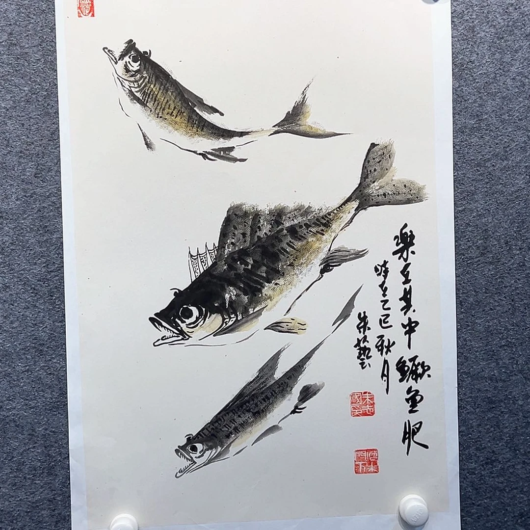 国画纯手绘系列画心