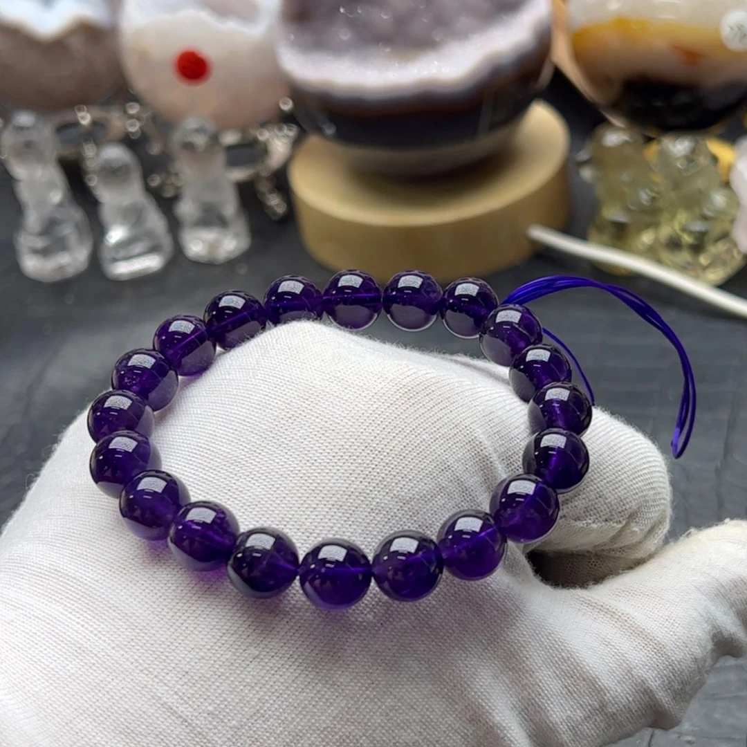 珠宝半成品未镶嵌水晶紫水卡9加