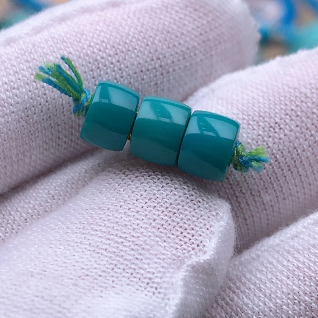 绿松石未镶嵌珠宝奇石6.5mm