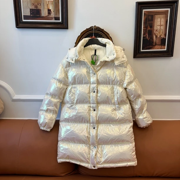 99新 MONCLER 0码-炫彩中长款羽绒服【小鱼】#3420