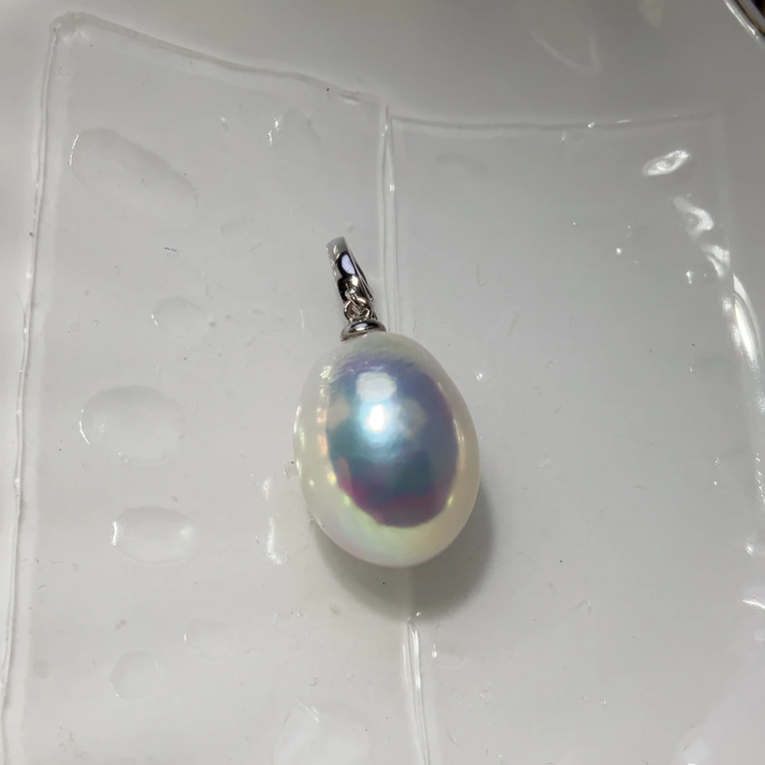 颈饰淡水珍珠银S925镶嵌