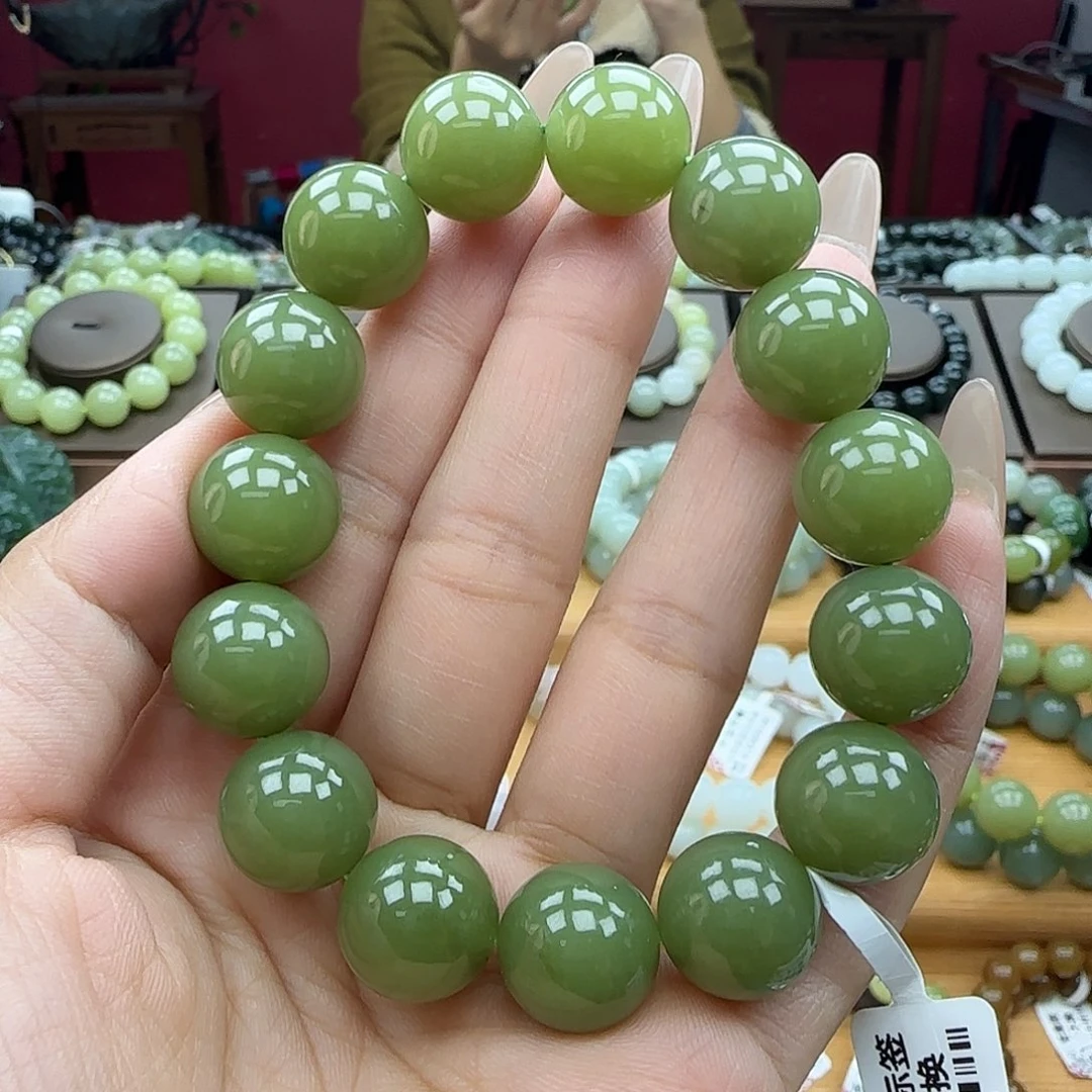 和田玉未镶嵌手串