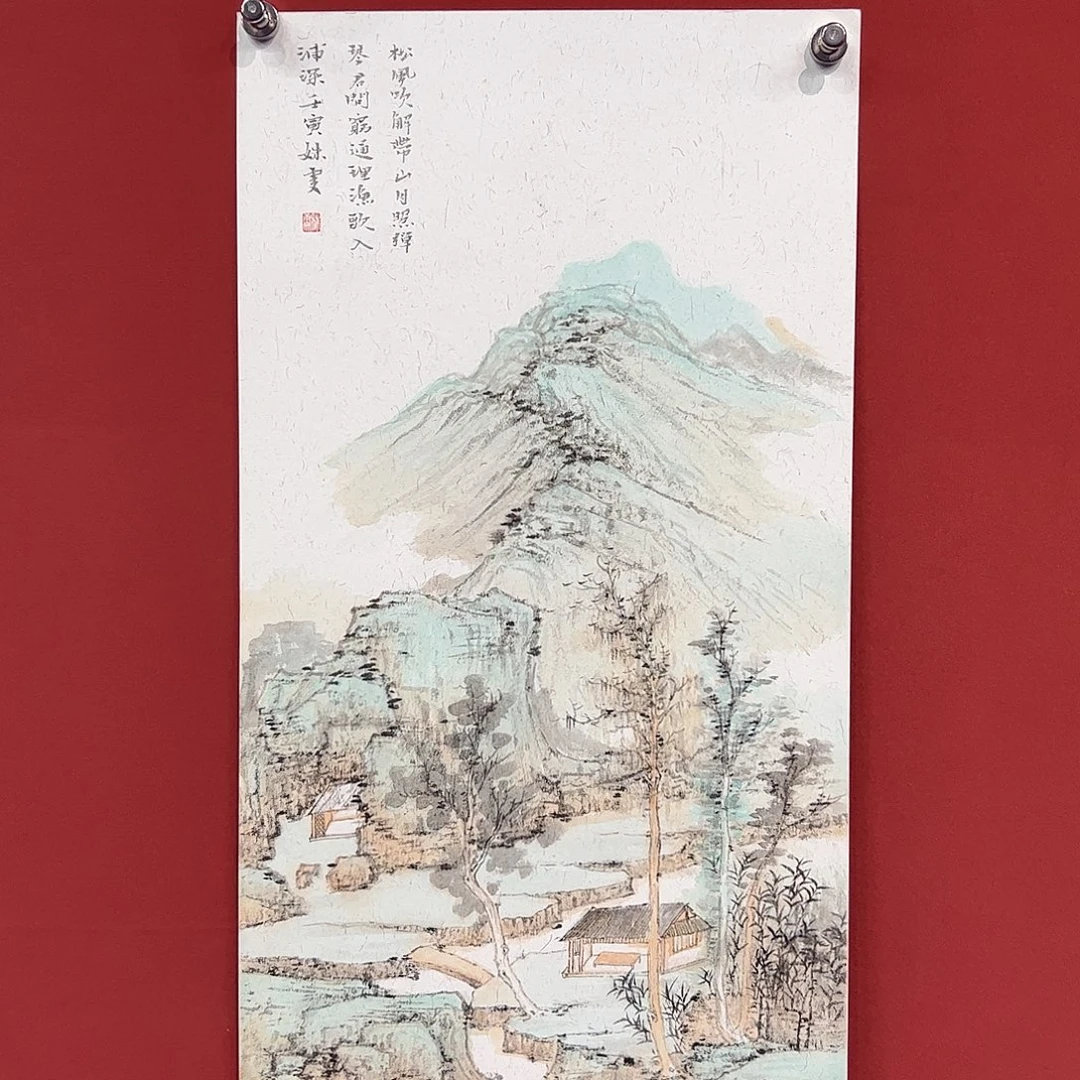 国画谢姝雯画家作品