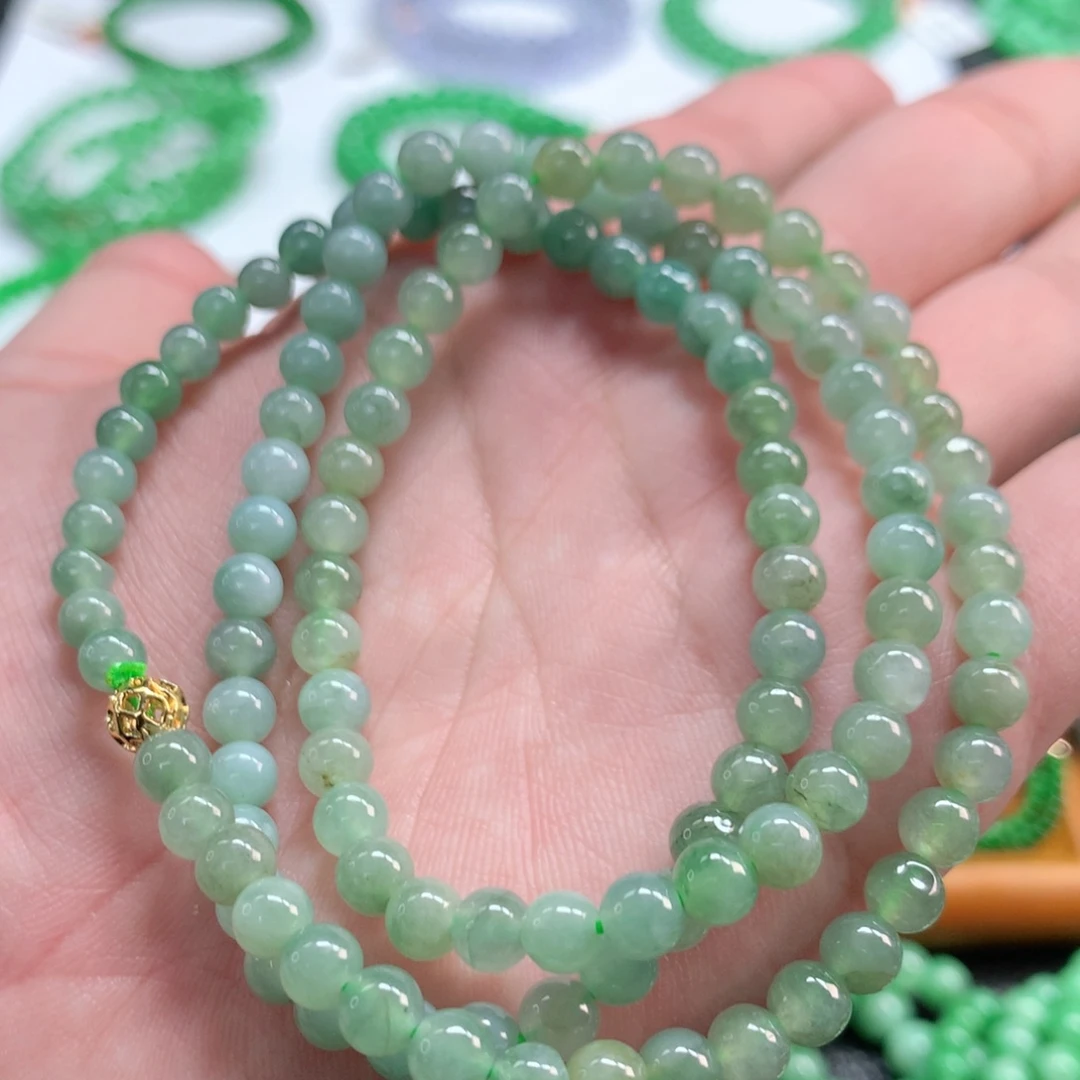 翡翠未镶嵌手链翡翠