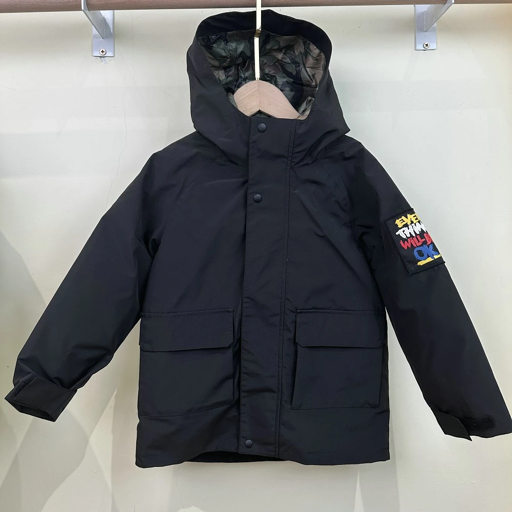 1399【T0473】时尚工装风大口袋保暖羽绒服F1ACM4X64（已加）