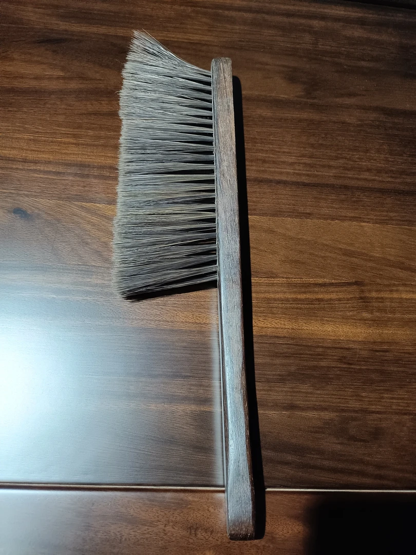 鸡翅木扫床刷家用除尘扫帚长柄软毛刷子卧室清洁床刷神器扫炕笤帚