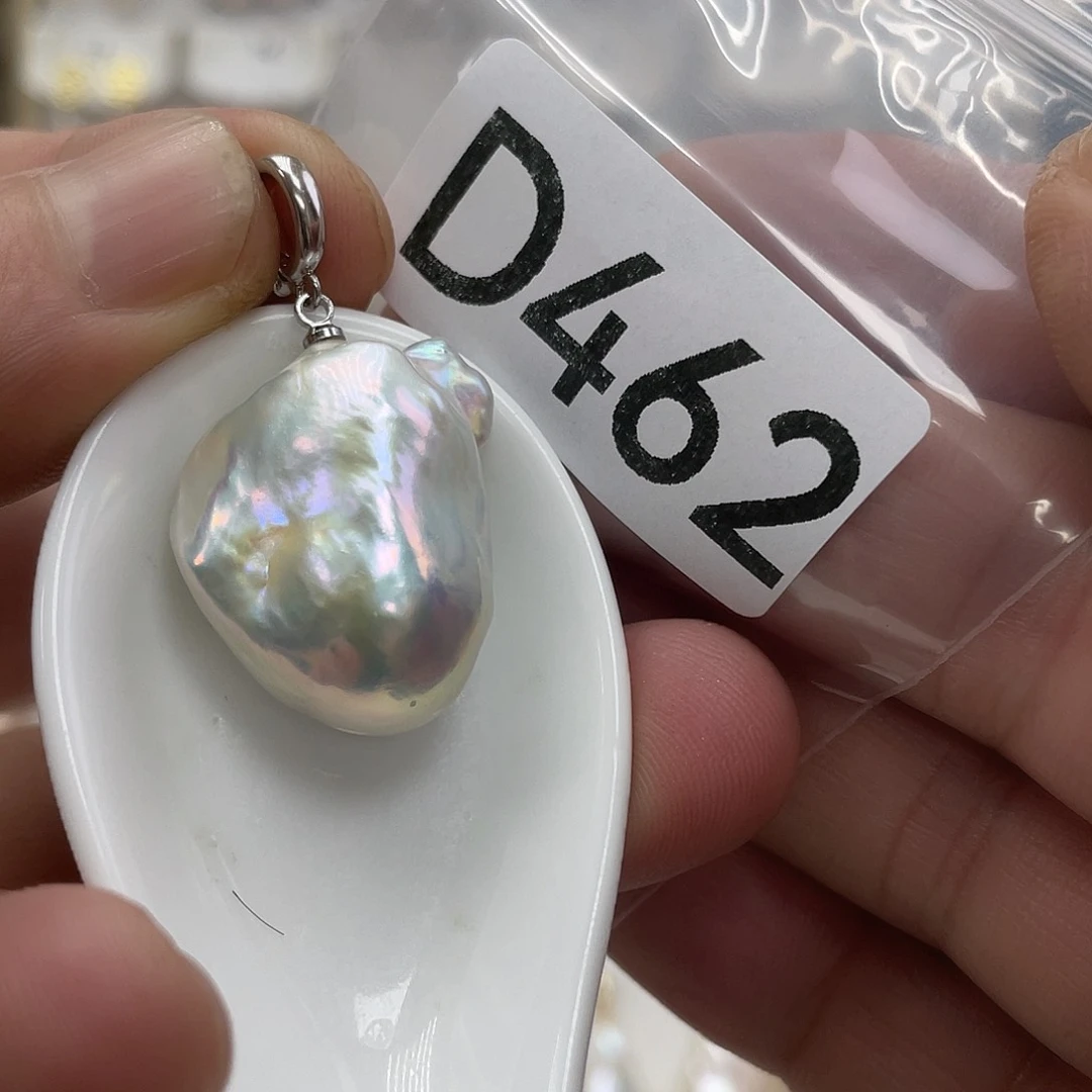 淡水珍珠颈饰银S925镶嵌