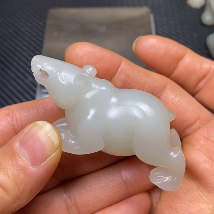 和田玉挂件未镶嵌M*