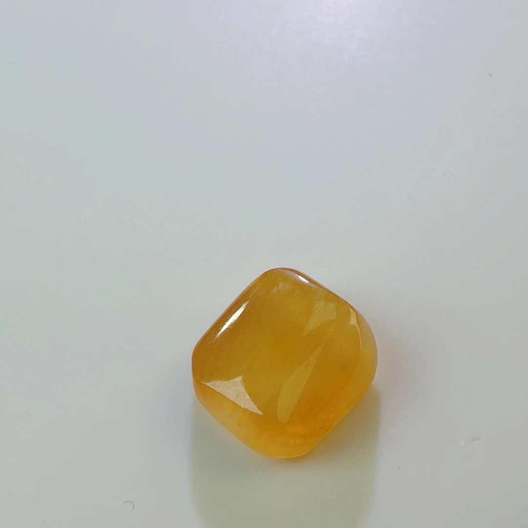 翡翠裸石冰黄翡随行