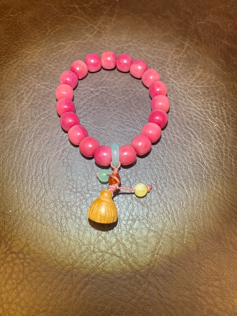 552樱花洛莲蓬单圈菩提精品手串yw552 （无礼盒）