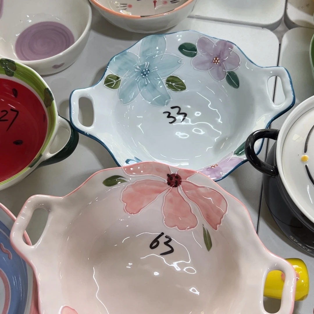 瓷高温陶瓷釉下彩微瑕！