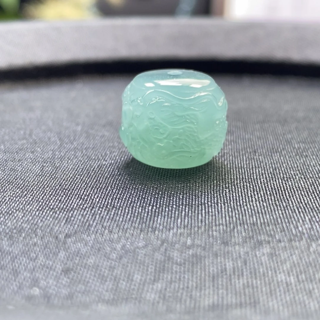 翡翠未镶嵌手链卡14➕龙珠