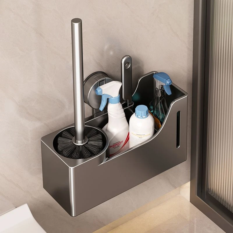 优勤吸盘马桶刷家用无死角2025新款免打孔套壁挂清洁洗厕所刷子架