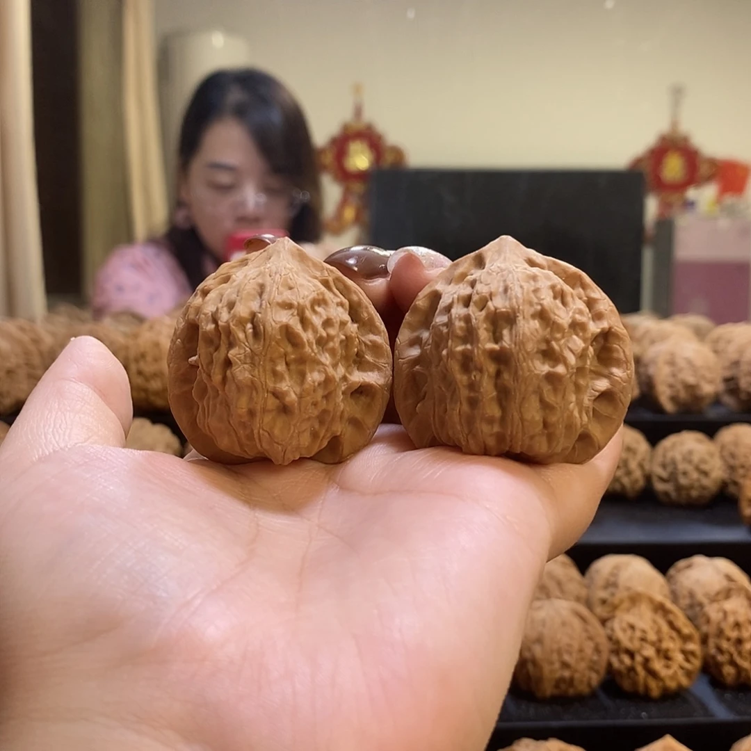 把件文玩核桃40崔凯公子帽