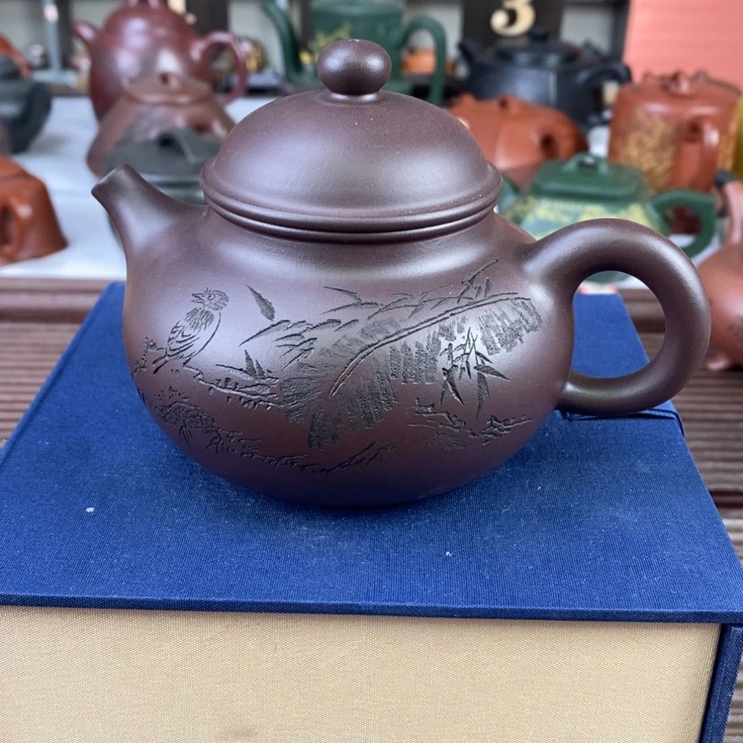 紫砂茶壶原矿手工13