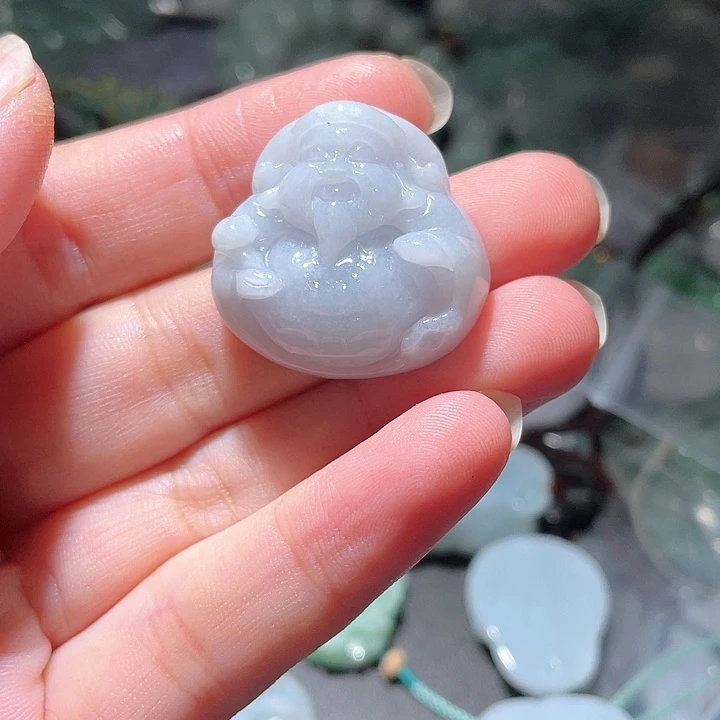 颈饰未镶嵌翡翠天