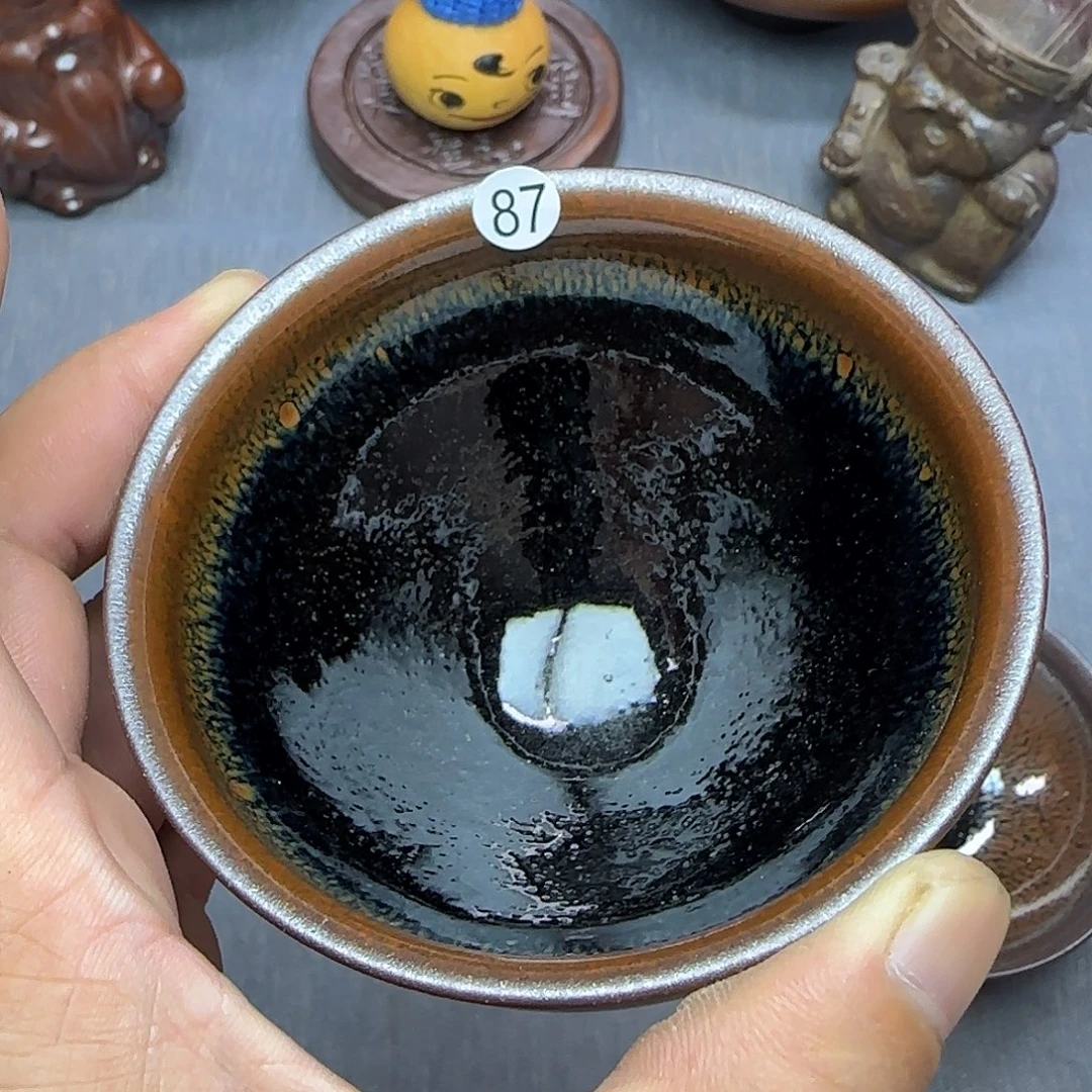 茶盏印春堂柴烧建盏